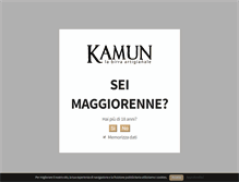 Tablet Screenshot of kamun.it